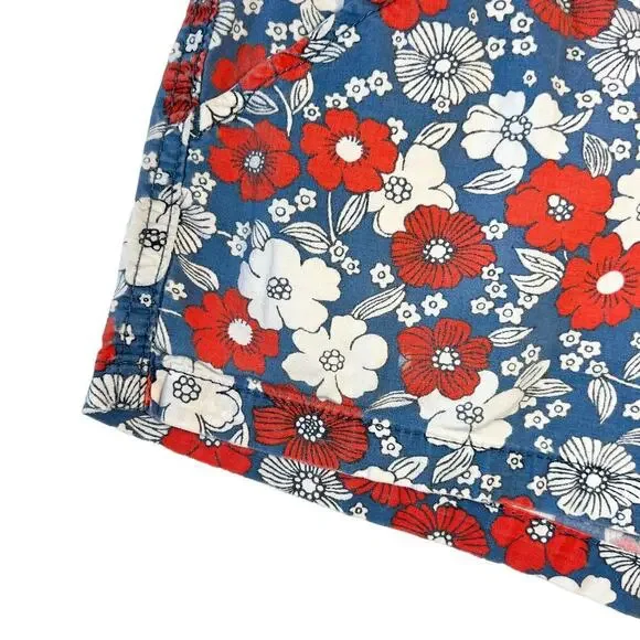 Hollister Floral Tropical Shorts Size 5 - Picture 2 of 4